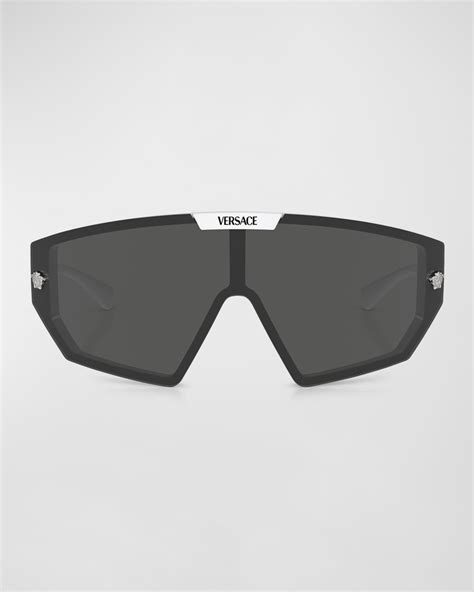 versace medusa horizon sunglasses|Versace Men's Ve4461 Medusa Horizon Shield Sunglasses.